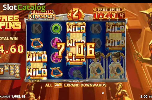 Скрин9. Trojan Kingdom слот