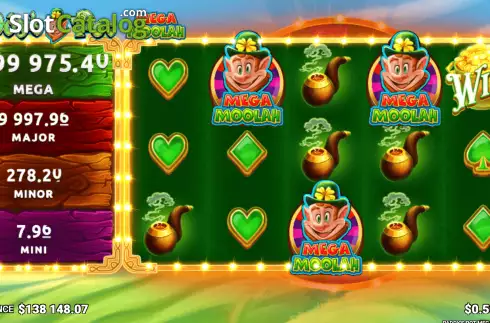 Скрин7. Paddy's Pot Mega Moolah слот