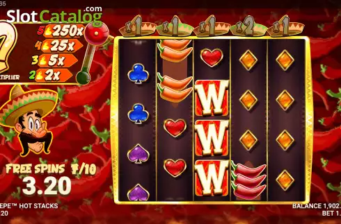 Скрин8. Chilli Pepe Hot Stacks слот