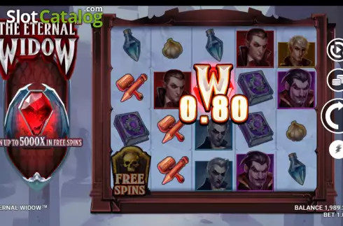 Скрин4. The Eternal Widow слот