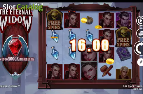 Скрин6. The Eternal Widow слот