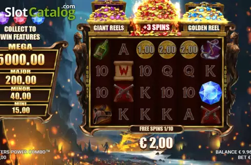Скрин7. Dark Waters Power Combo слот