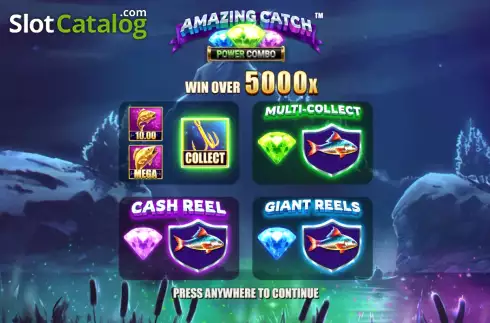 Скрин2. Amazing Catch Power Combo слот