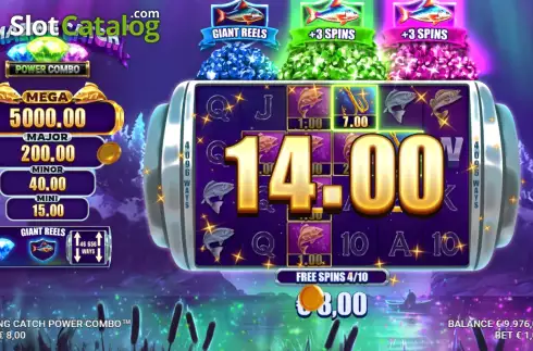 Скрин9. Amazing Catch Power Combo слот