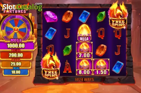 Скрин2. Firebird Fortunes слот