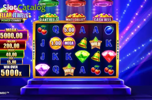 Скрин2. Stellar Jewels Power Combo слот