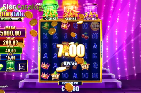 Скрин3. Stellar Jewels Power Combo слот
