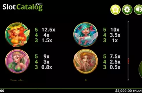 Скрин6. Goldwyn's Fairies слот