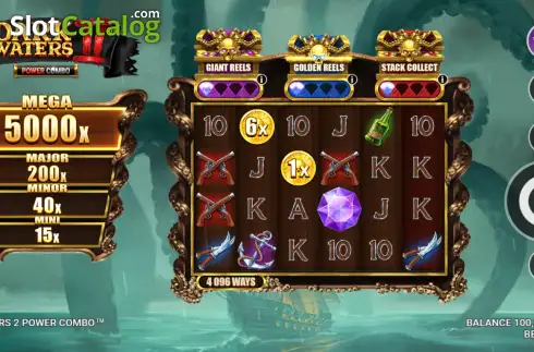 Скрин2. Dark Waters 2 Power Combo слот