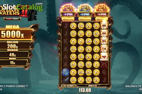 Скрин3. Dark Waters 2 Power Combo слот