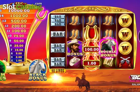 Скрин2. Western Gold 3 слот