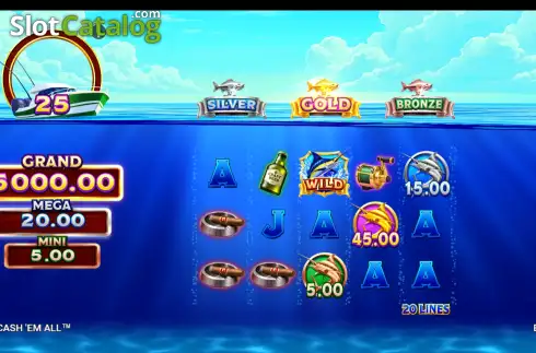 Скрин2. Legendary Fisherman Cash 'Em All слот