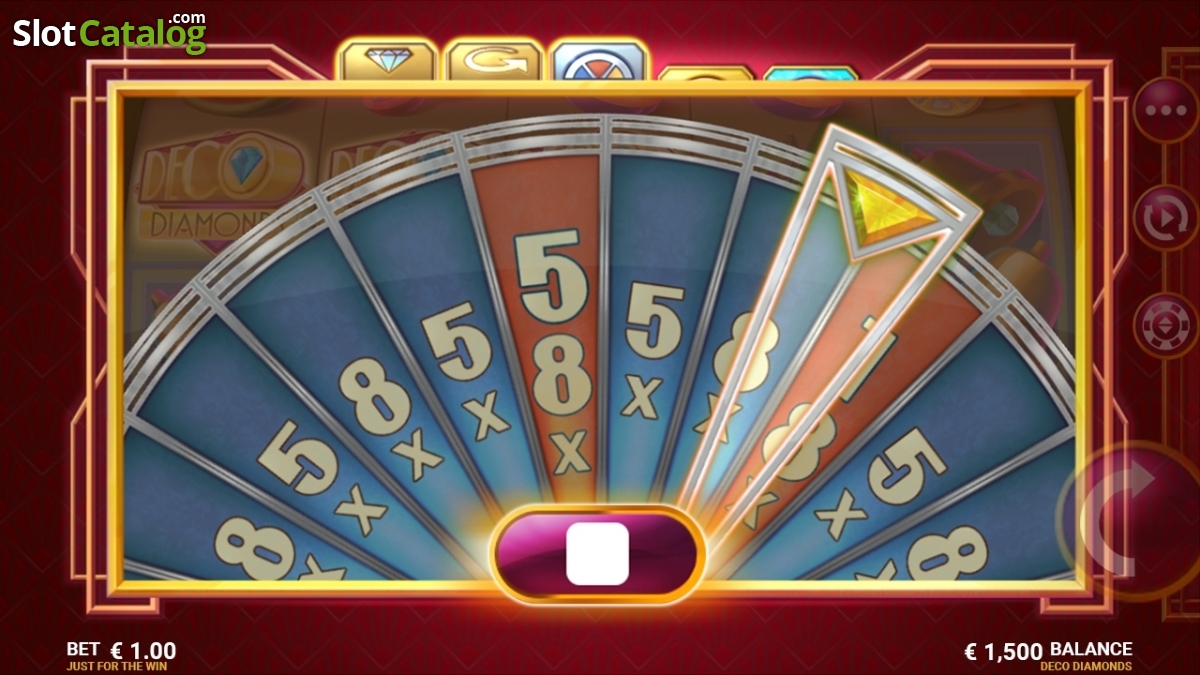 Deco Diamonds bonus wheel Deco Diamonds bonus wheel