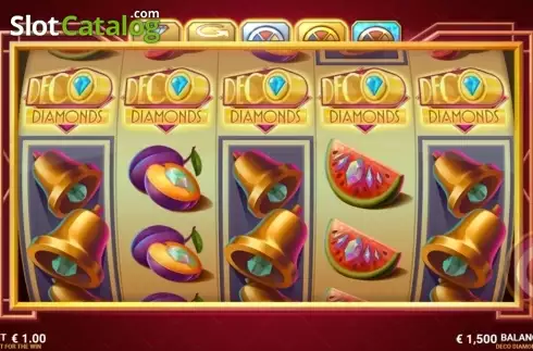 Скрин3. Deco Diamonds слот