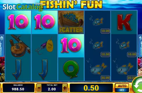 Скрин3. Fishin Fun (Justplay Gaming) слот