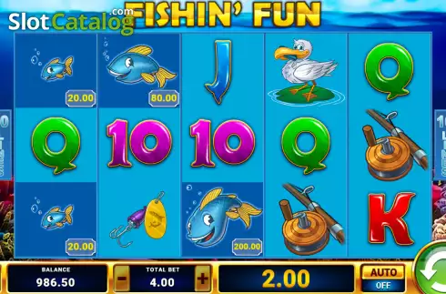 Скрин4. Fishin Fun (Justplay Gaming) слот