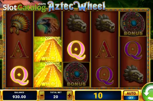 Скрин4. Aztec Wheel слот