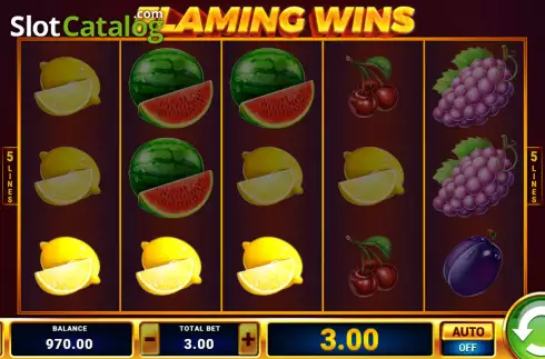 Скрин3. Flaming Wins слот