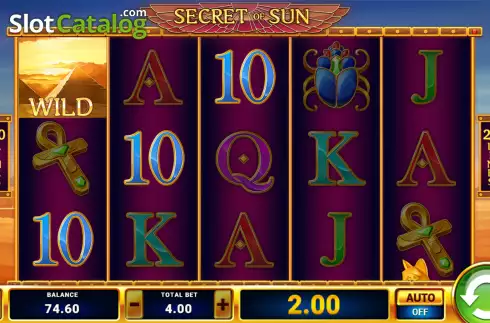 Скрин4. Secret of Sun слот