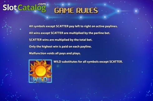Скрин5. Horoscope (KA Gaming) слот