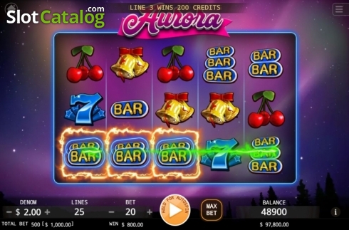 Скрин3. Aurora (KA Gaming) слот