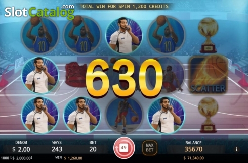 Скрин3. Fastbreak слот