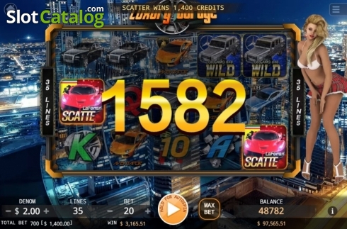 Скрин3. Luxury Garage слот
