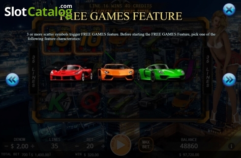 Скрин6. Luxury Garage слот