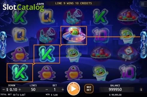 Скрин3. UFO (KA Gaming) слот