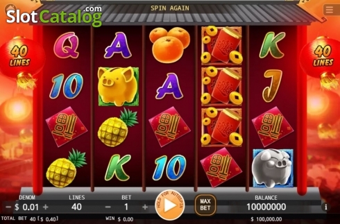 Скрин2. Fortune Piggy Bank слот