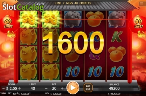 Скрин3. Fortune Piggy Bank слот