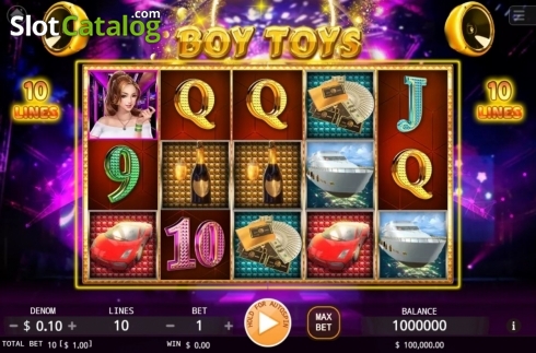 Скрин2. Boy Toys слот