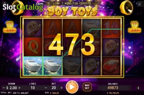 Скрин4. Boy Toys слот