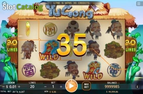Скрин4. Yu Gong слот