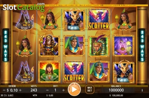 Скрин2. Egyptian Mythology (KA Gaming) слот