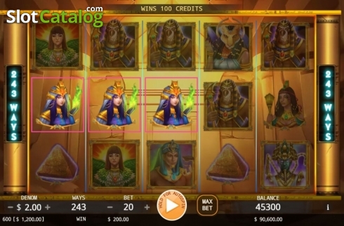 Скрин3. Egyptian Mythology (KA Gaming) слот