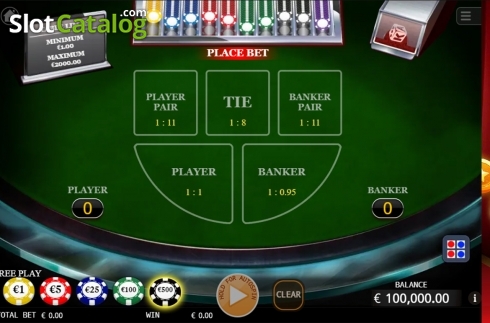 Скрин2. Baccarat (KA Gaming) слот