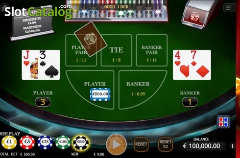 Скрин3. Baccarat (KA Gaming) слот