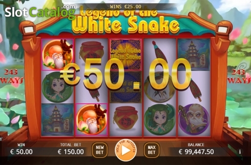 Скрин4. White Snake Legend слот