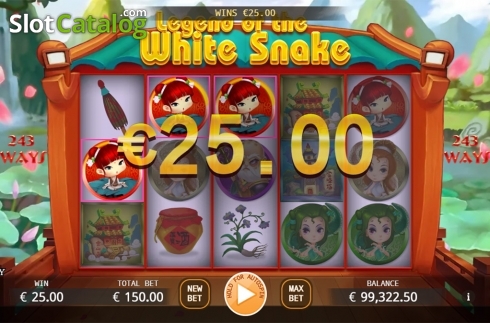 Скрин5. White Snake Legend слот