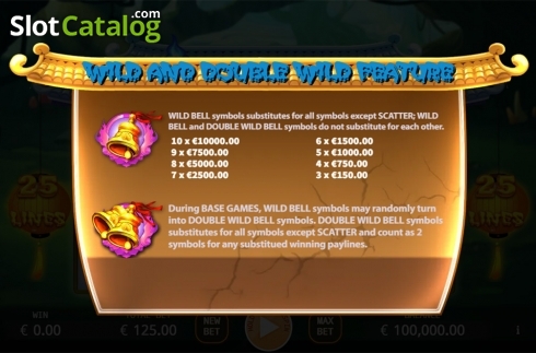 Скрин8. Wild Wild Bell слот