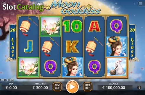Скрин2. Moon Goddess (KA Gaming) слот