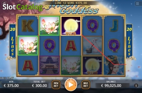 Скрин4. Moon Goddess (KA Gaming) слот
