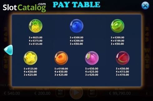 Скрин6. Bubble Double слот