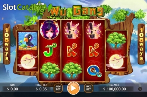 Скрин2. Wu Gang слот