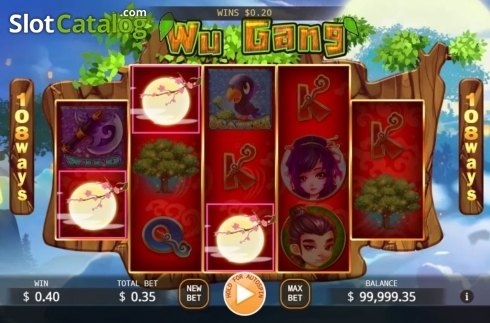 Скрин3. Wu Gang слот