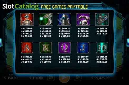 Скрин6. Robots (KA Gaming) слот