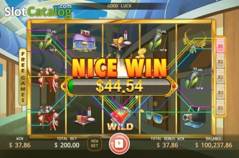 Скрин5. Shopping Fiend слот