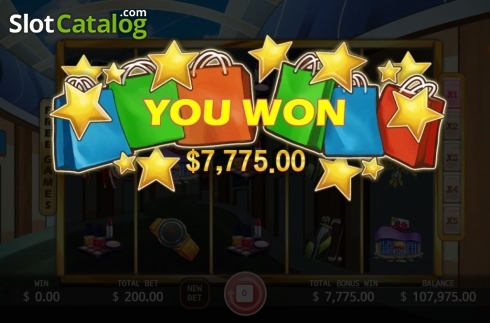 Скрин8. Shopping Fiend слот
