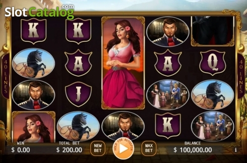 Скрин2. The Mask of Zorro (KA Gaming) слот